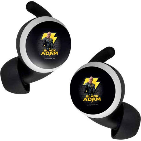 DC Comics Black Adam Movie Art Character and logo Google Pixel Buds Skin